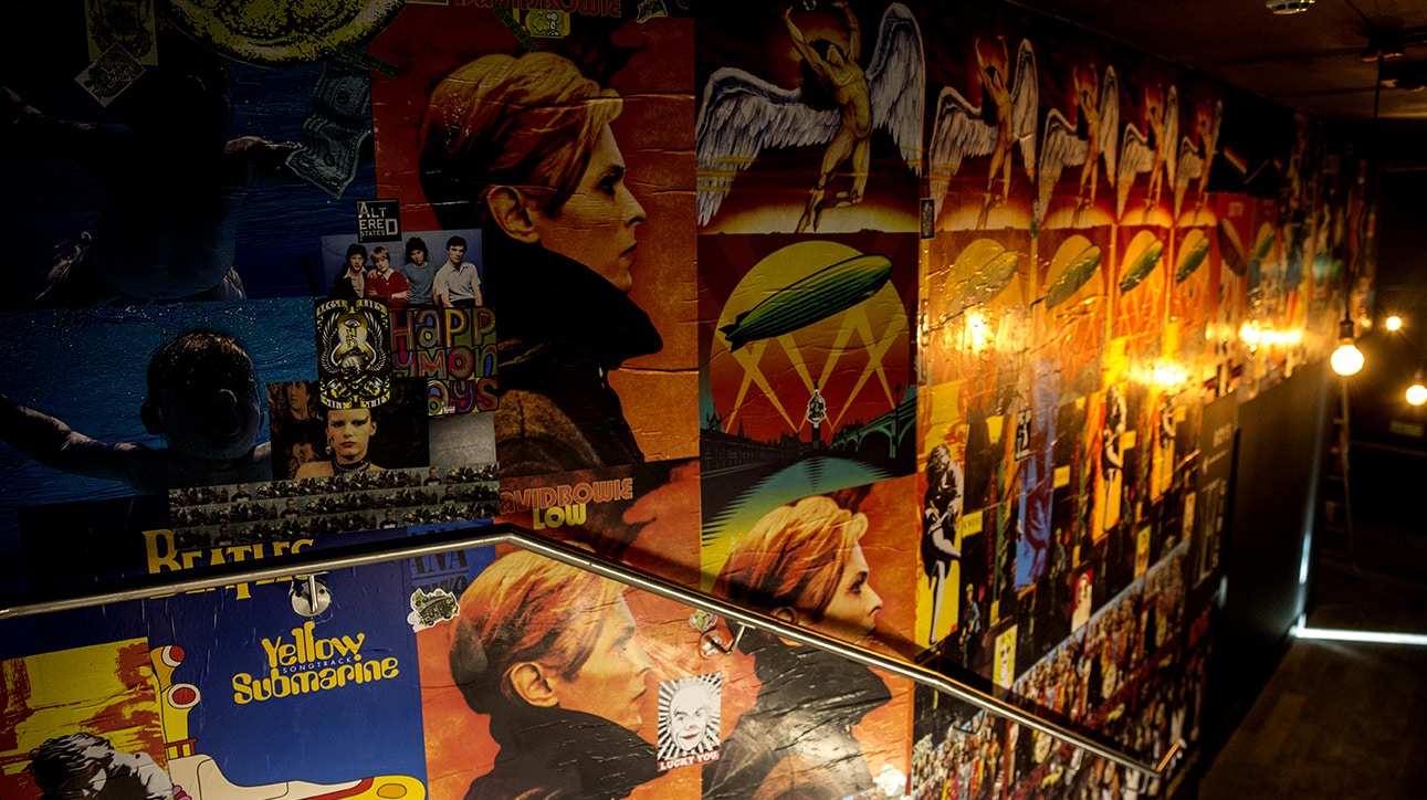 The Bowie wall